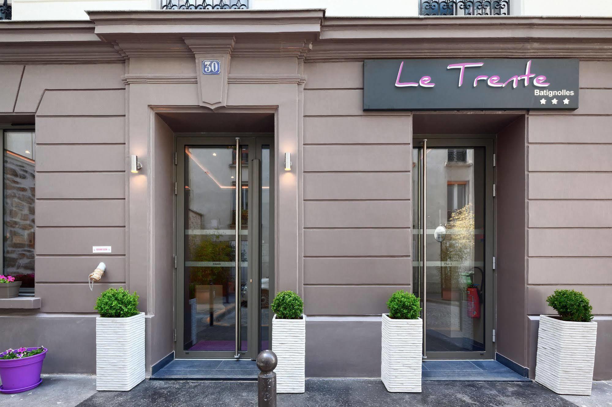 Le Trente Hotell Paris Eksteriør bilde